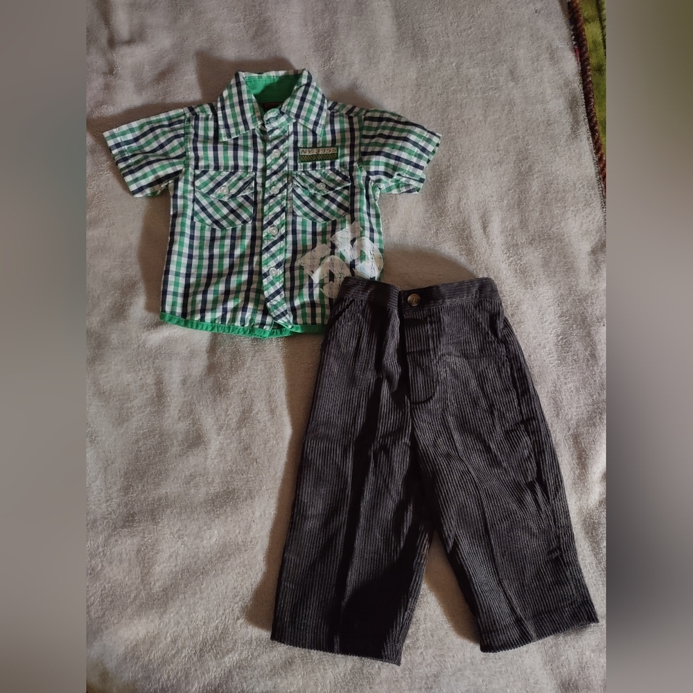 Bundle Of (2) Baby Clothing Items/Size 12 Months (Boys)